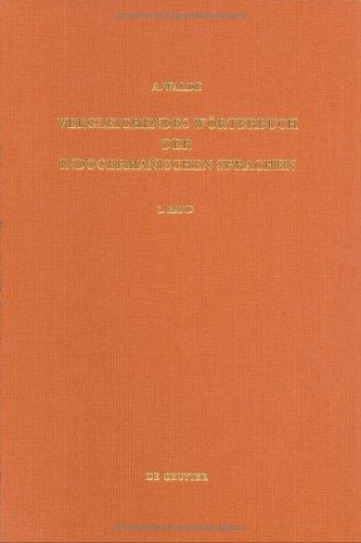 Vergleichendes Wörterbuch der Indogermanischen Sprachen