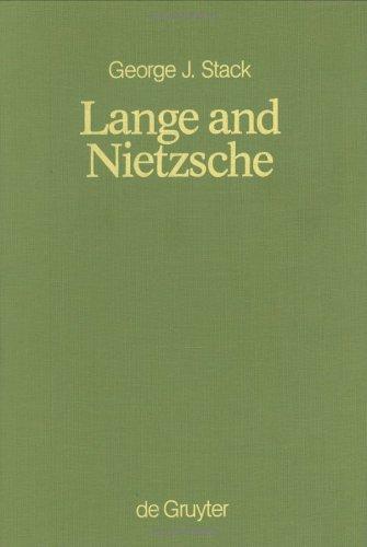 Lange and Nietzsche