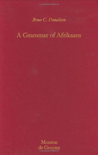 A grammar of Afrikaans