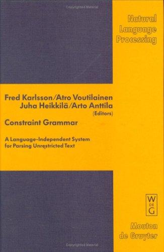 Constraint grammar