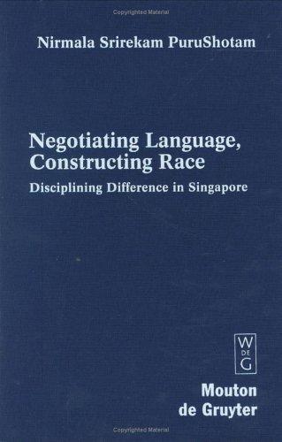 Negotiating language, constructing race