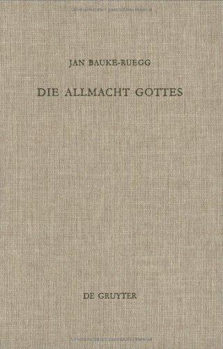 Die Allmacht Gottes