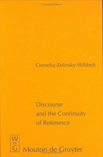 Discourse and the continuity of reference