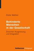 Behinderte Menschen in der Gesellschaft
