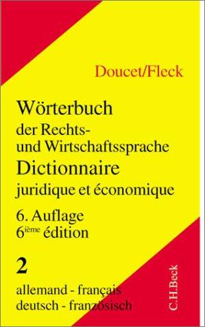 Wörterbuch der Rechts- und Wirtschaftssprache