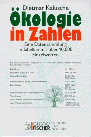 Ökologie in Zahlen