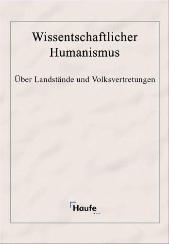 Über Landstände und Volksvertretungen