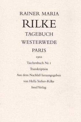 Tagebuch Westerwede und Paris 1902