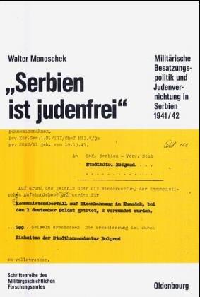 ' Serbien ist judenfrei'