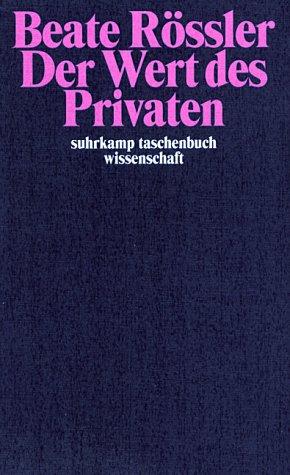 Der Wert des Privaten