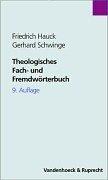 Theologisches Fach- und Fremdwo rterbuch