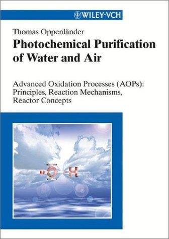 Photochemical purification of water and air