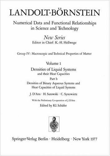 Numerical data and functional relationships in science and technology