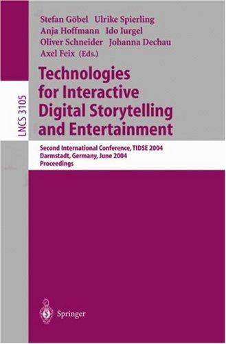 Technologies for interactive digital storytelling and entertainment