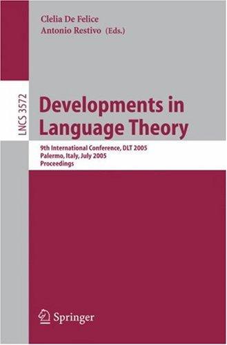 Developments in language theory