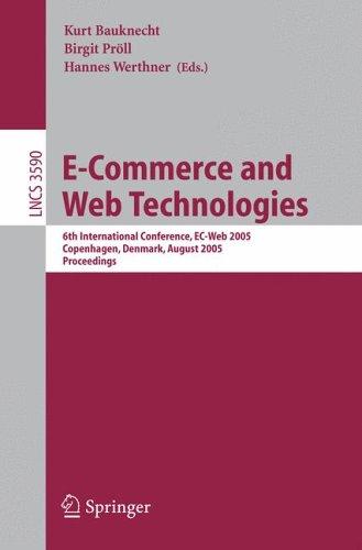 E-Commerce and Web Technologies (vol. # 3590)