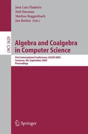 Algebra and coalgebra in computer science