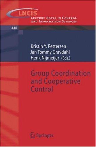 Group coordination and cooperative control