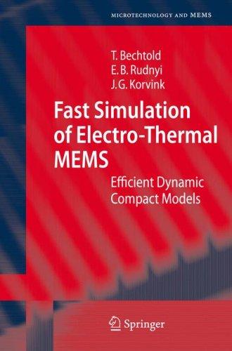 Fast simulation of electro-thermal MEMS