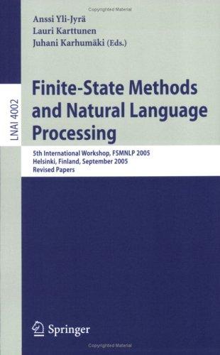 Finite-state methods and natural language processing