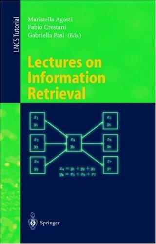 Lectures on information retrieval
