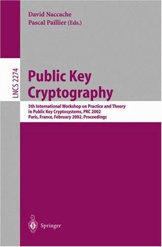 Public key cryptography