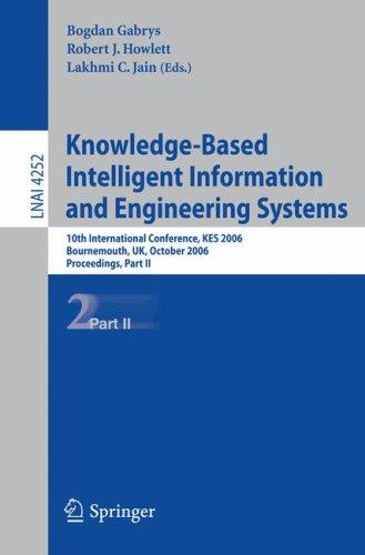 Knowledge-based intelligent information and engineering systems