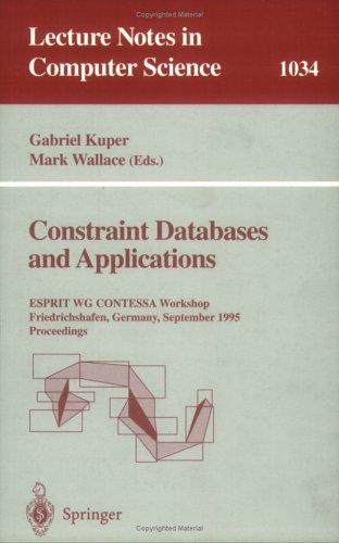 Constraint databases and applications