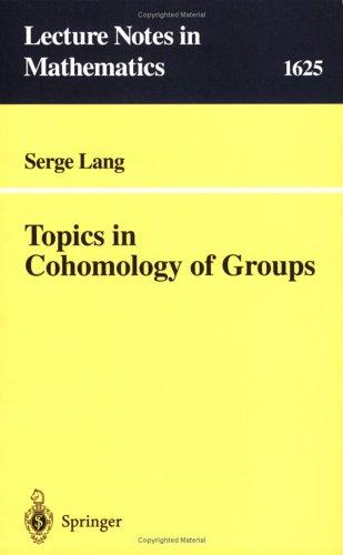Topics in cohomology of groups