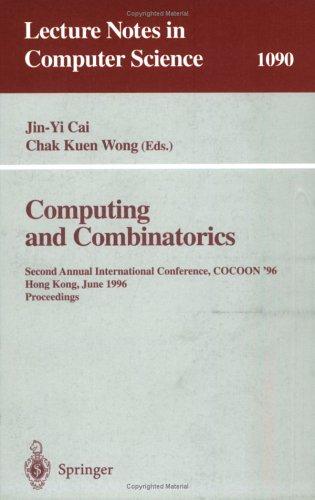 Computing and combinatorics