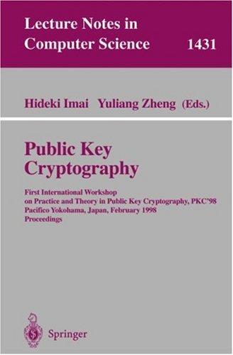 Public key cryptography