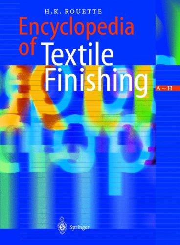 Encyclopedia of Textile Finishing Set