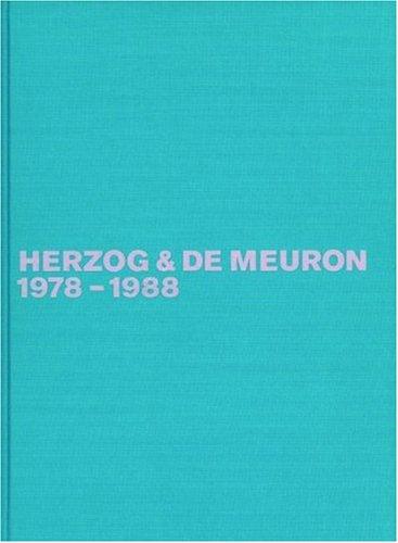 Herzog & de Meuron 1978-1988