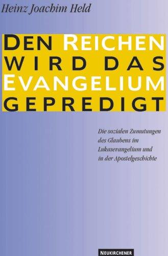 Den Reichen wird das Evangelium gepredigt