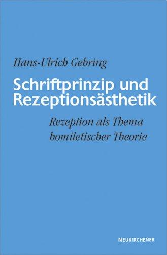 Schriftprinzip und Rezeptionsästhetik