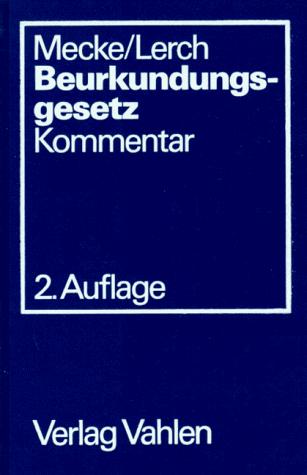 Beurkundungsgesetz