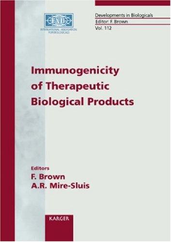 Immunogenicity of therapeutic biological products