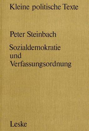 Sozialdemokratie und Verfassungsverständnis