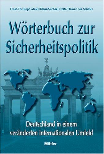 Sicherheitspolitik in neuen Dimensionen