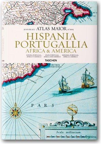 Joan Blaeu Atlas Maior Of 1665 Hispania, Portugallia, Africa & America