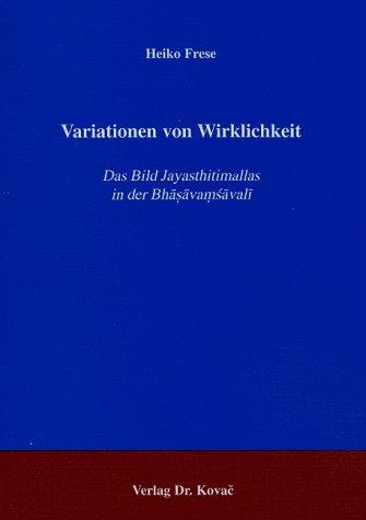 Variationen von Wirklichkeit