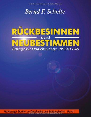 Rückbesinnen und Neubestimmen