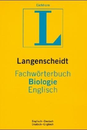 Langenscheidts Fachwörterbuch, Fachwörterbuch Biologie, Deutsch-Englisch