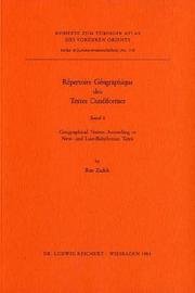 Geographical names according to new- and late-Babylonian texts