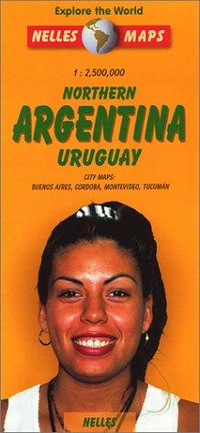 Nelles Northern Argentina/ Uruguay Travel Map
