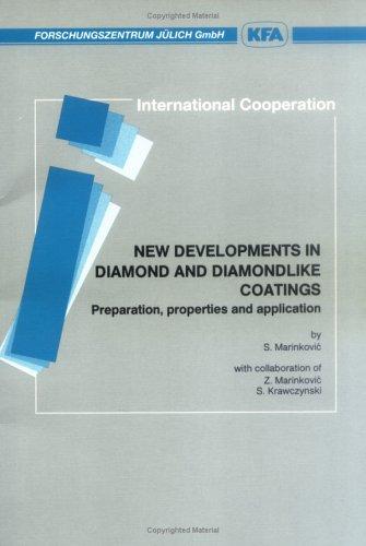 New developments in diamond and diamondlike coatings