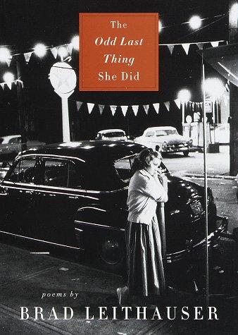 The odd last thing she did