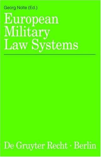 European military law systems