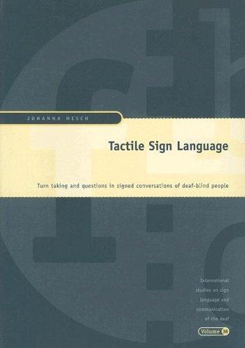 Tactile sign language