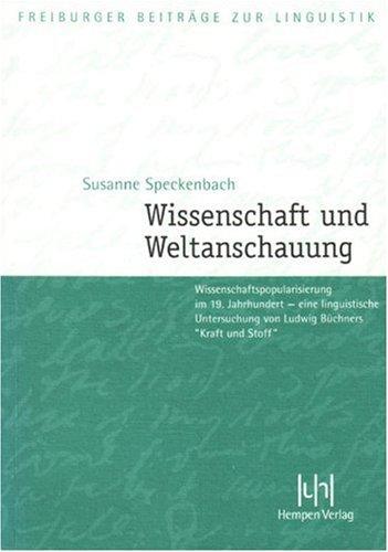 Wissenschaft und Weltanschauung